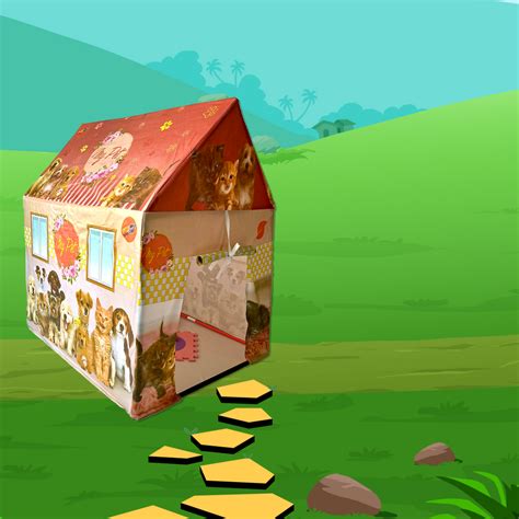 JoGenii |Kids Play tent House - My pet| Planet Of Toys