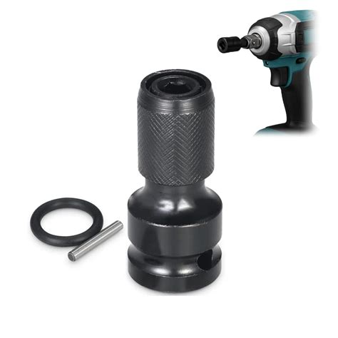 Homdum 1/2 Inch Square Drive To 1/4 Inch Hex Female Socket Adapter ...