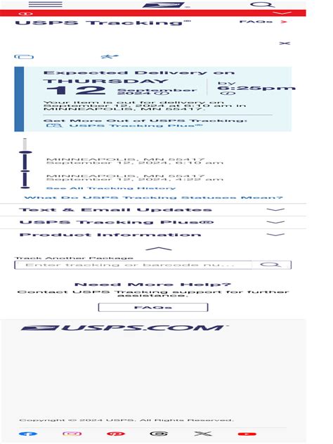 Image result for My USPS Tracking