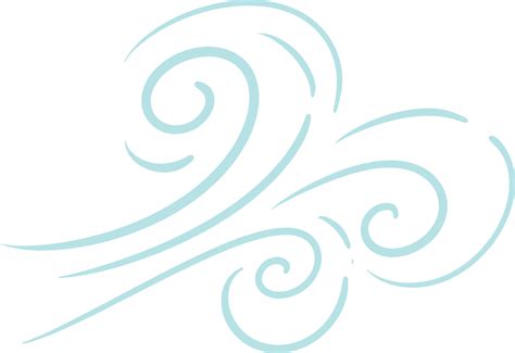Breezy wind illustration 14832093 Vector Art at Vecteezy