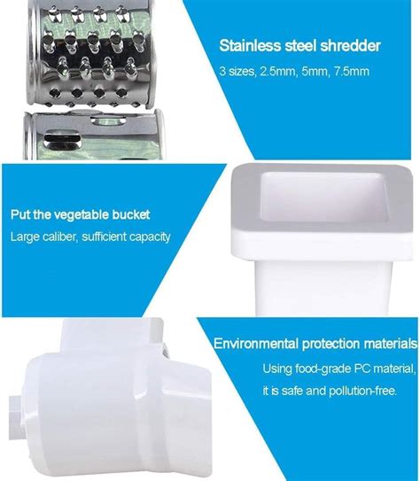 DWNYSMUSC Commercial Cheese Grater,Electric Rotary Shredder India | Ubuy