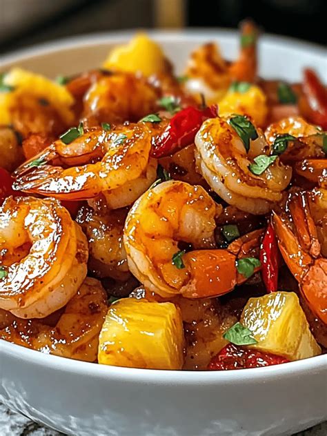 Irresistible Sweet Chili Pineapple Shrimp: Quick Tropical Delight