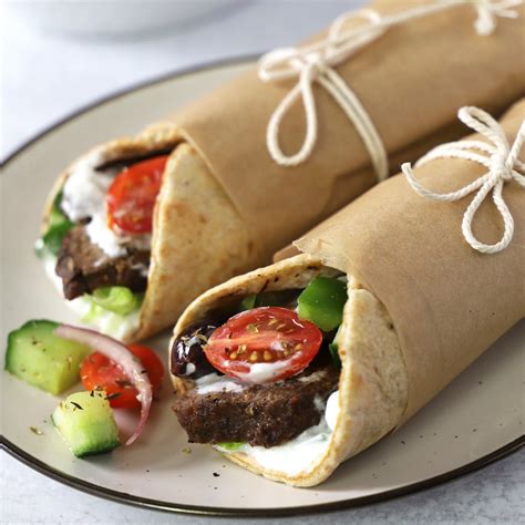 Ground Beef Gyros ( For Busy Weeknight Dinner) - Amira's Pantry