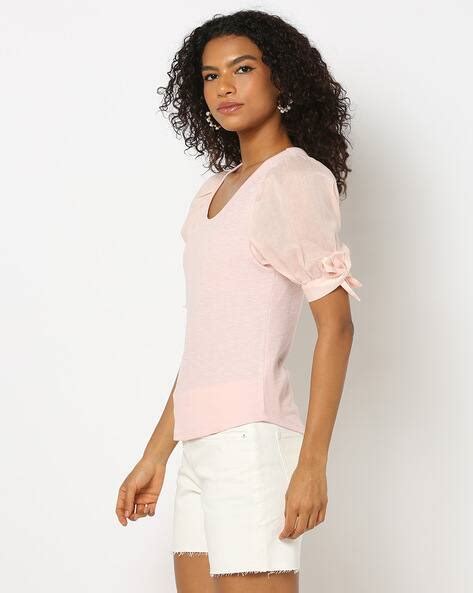 Buy Pink Tops for Women by GAP Online | Ajio.com
