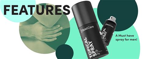 Bold Care EXTEND™ Topical Non-Transferable Spray for Men (Pack of 1 ...