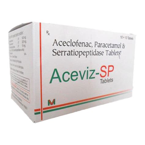 ACEVIZ-SP Tablets Medivista Lifesciences Pvt. Ltd.