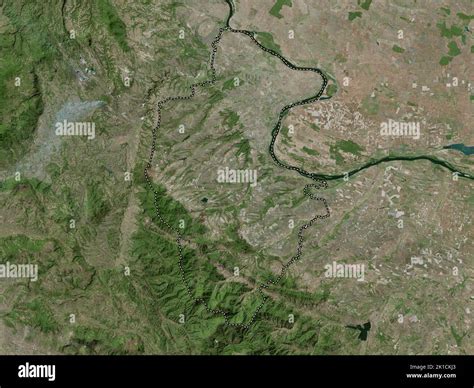 Vidin, province of Bulgaria. High resolution satellite map Stock Photo - Alamy