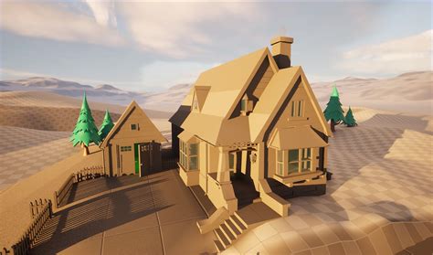 Unreal Engine 5 Modelling 的图像结果