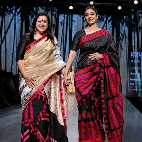 Red And Black Saree Inspiration For Your Collection