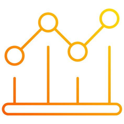 Liniendiagramm icon Generic gradient outline | Freepik