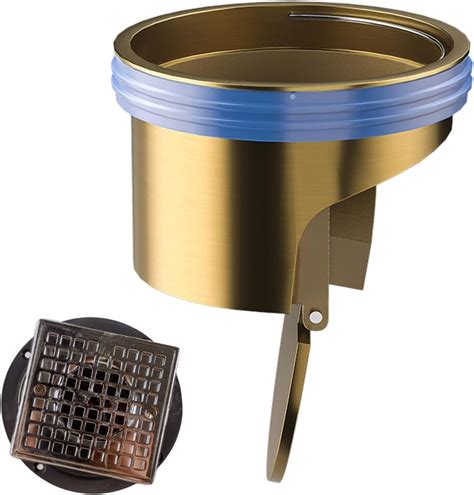 Amazon.com: Anti-Odor Floor Drain Backflow Preventer, Brass Drain Smell ...