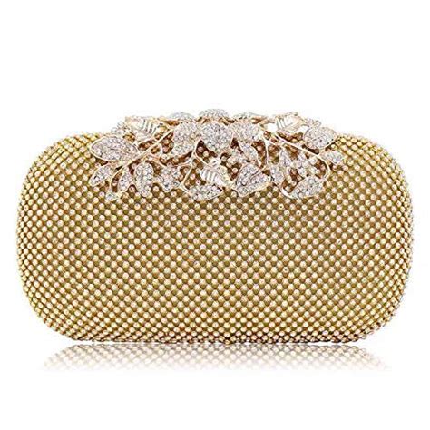 ZUBY™| Women's Crystal Evening Clutch Bag Wedding Purse Bridal Prom ...