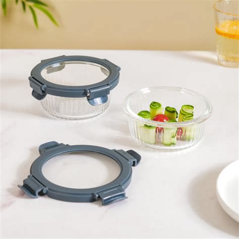 Airtight Multi Compartment Bento Lunch Box Teal 2000ml Online - Premium ...