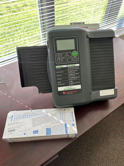Scantron Score- Test Scoring Machine | GovDeals