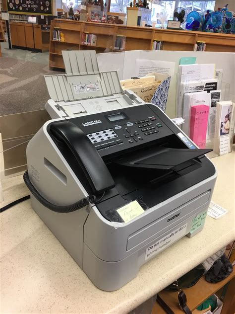 Fax Machine | Wickliffe Public Library