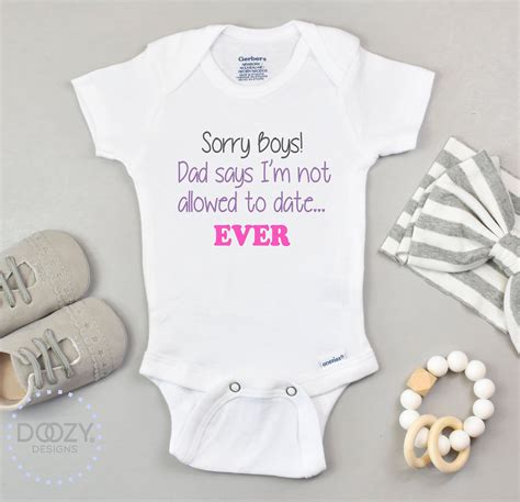 Funny Baby Girl Onesies