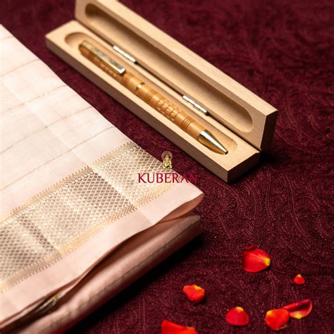 Kuberan BLUSH PINK WITH SILVER BORDER Pure Silk Dhoti – Kuberan Silks