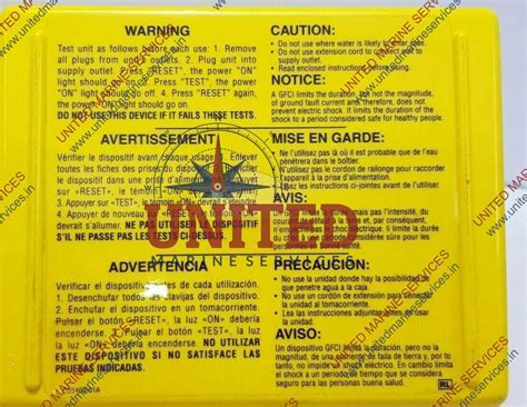 HUBBELL EXTRA HEAVY DUTY MULTIPLE OUTLET PORTABLE CIRCUIT GUARD GFP15M ...