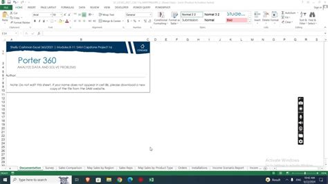 Image result for Excel Module 5 8 Sam Capstone Project 1A
