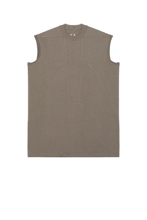 Rick Owens Splintered Tarp T in Dust | FWRD