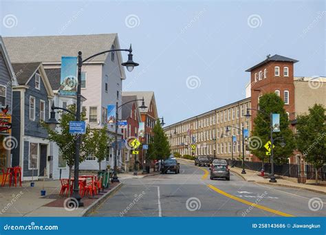 Historic Commercial Building, Newmarket, NH, USA Editorial Photo ...