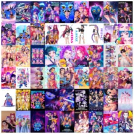 SHIVOID® Kpop Demon Hunter Poster Wall Collage Kit | 54 Premium 300 GSM ...