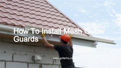 How to Install SmartScreen Gutter Guard 的图像结果