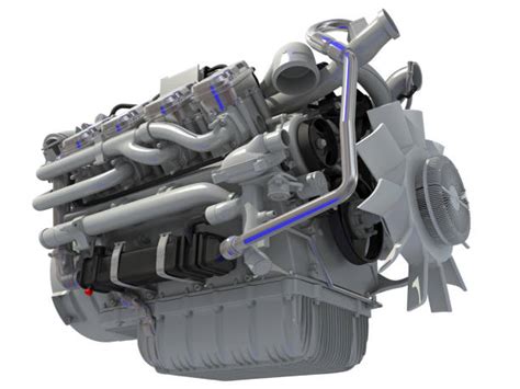 Image result for V8 Diesel Bus Engine