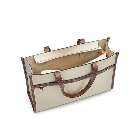 Buy MIRAGGIO Ivory Marcy Tote Bag with Pouch Pocket (Set Of 2) (L) Online