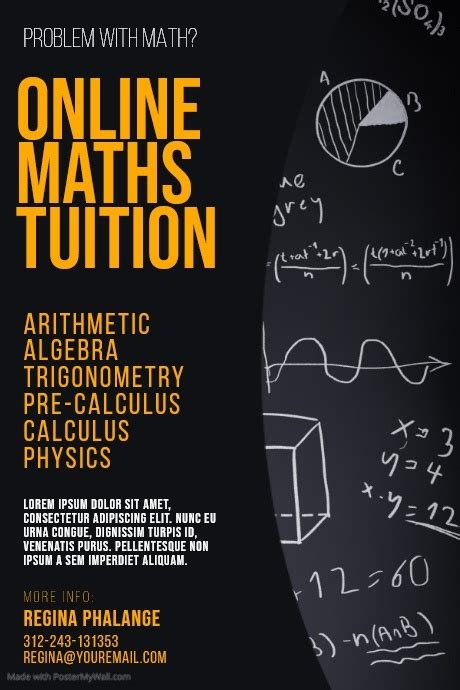 Image result for Math Tutor Advertisement Sample