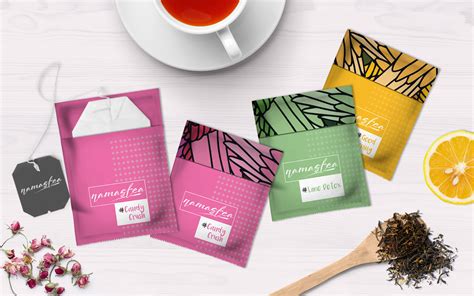 Tea Packaging Design for company located in Dubai - NV Graphic Design