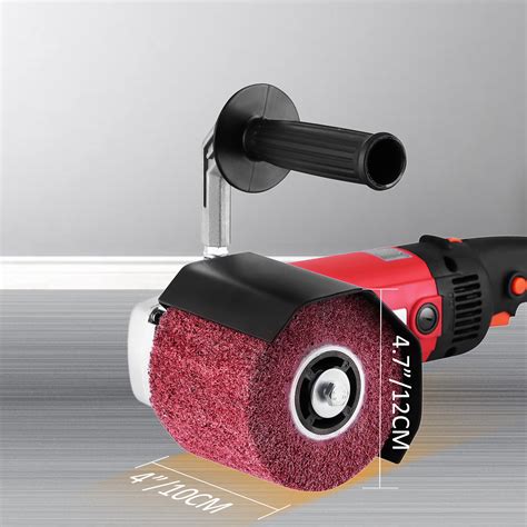 VEVOR 1200W Burnishing Polishing Machine 500-3000 RPM Handle Polishing Machine 110V Wheel ...