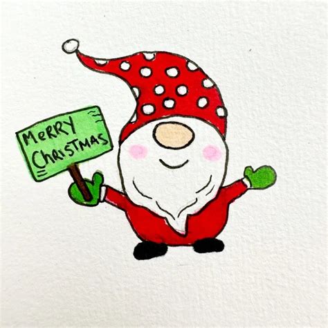 Cute Christmas Cartoons To Draw