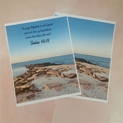 Isaias 48:18 *SPANISH, ESPAÑOL* Imprimible *descargo Digital* Digital ...