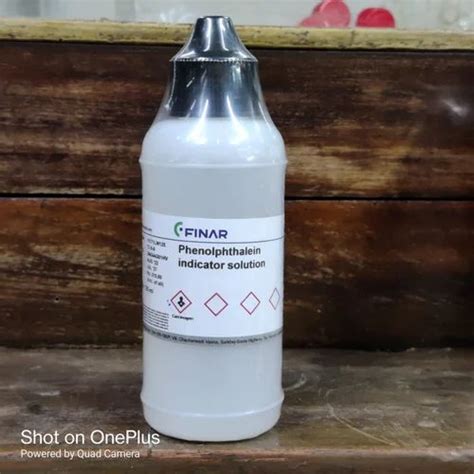 Image result for Phenolphthalein Indicator Color Chart