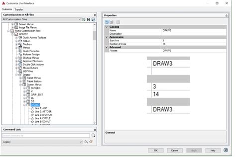 Image result for AutoCAD Screen Menu