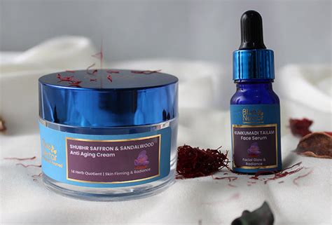 Kumkumadi Serum & Anti Aging Face Cream – Blue Nectar