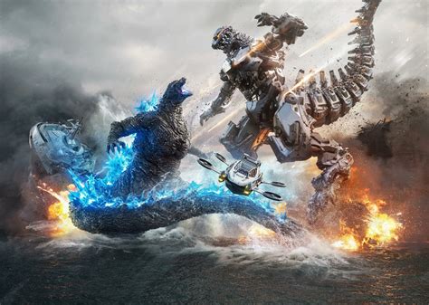 Affiche D'art De Mechagodzilla