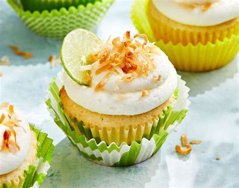 Coconut Lime Cupcakes Recipe | Gluten Free Goddess Recipes
