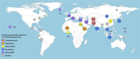 Moralising gods came after rise of complex societies, finds study based ...