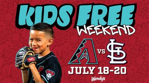 Kids get in free to Diamondbacks games all weekend