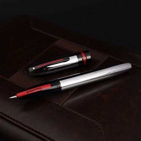 Buy Sheaffer Icon Fountain Pen - Chrome PVD Online at Makoba - Sheaffer
