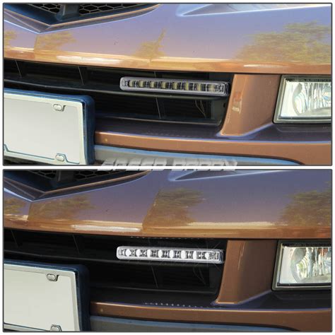 Buy Chrome Housing Clear Headlight+corner+smoked Led Fog Light For 99 ...