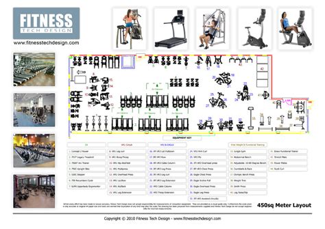 2D Gym Design & 2D Fitness Layout Portfolio | Fitness Tech Design