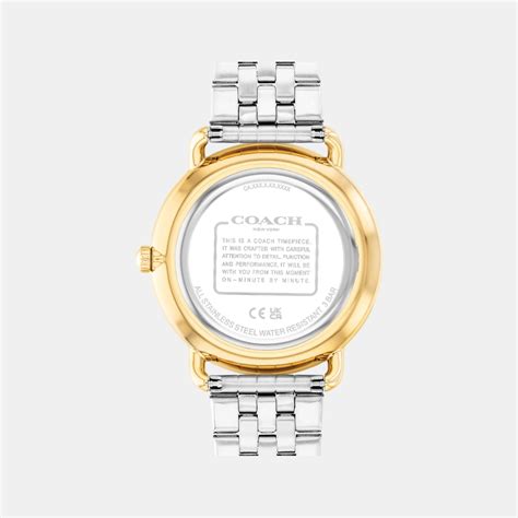 Coach Elliot Men Blue Stainless Steel Watch 14602748 – Just In Time