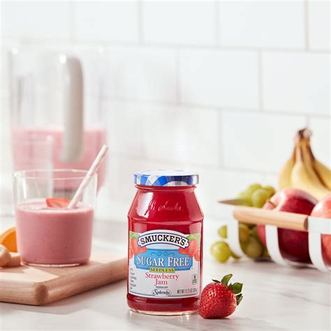 Buy Smucker's Sugar Free Seedless Strawberry Jam with Splenda Brand ...