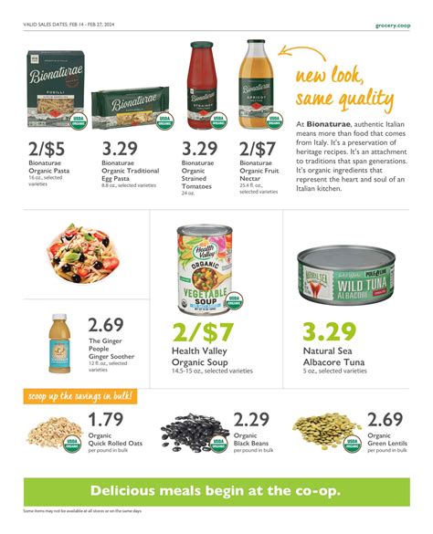 Storewide Sales — Roanoke Co+op