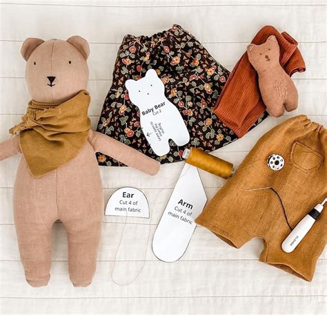 Image result for Teddy Bear Sewing Tutorial