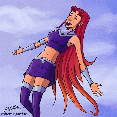 ArtStation - Starfire - Teen Titans