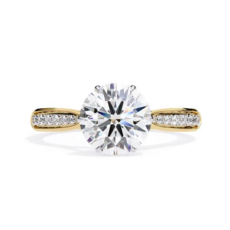 Nobleza Round Diamond Ring – Espira Gems